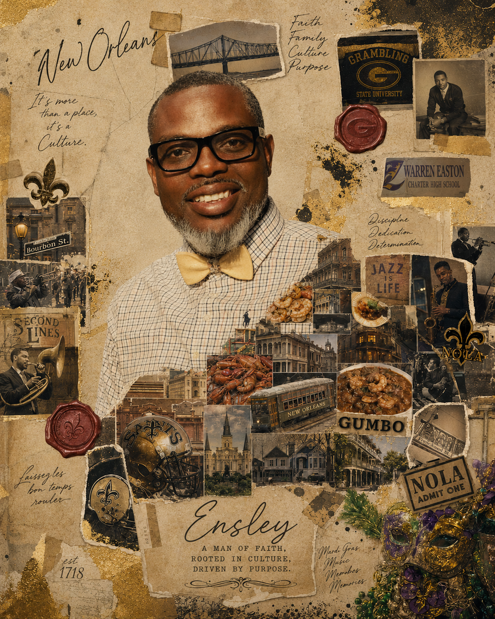 Ensley T. Joseph IV — a man of faith, rooted in culture, driven by purpose